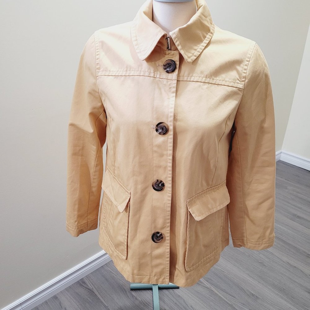 Mexx yellow spring coat